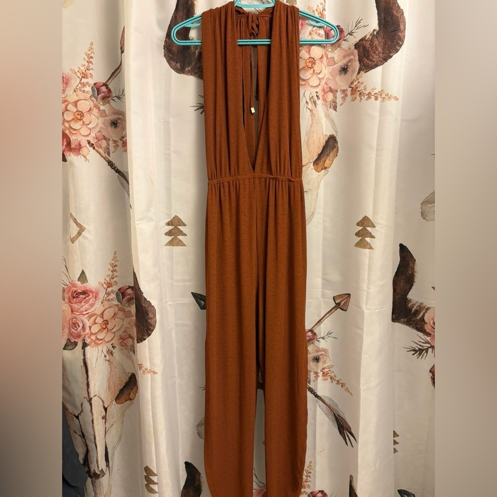 Small Women's Rust Jumpsuit​​